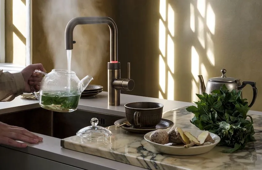 Robinet Quooker eau bouillante instantanée, Atelier Genèse Dijon