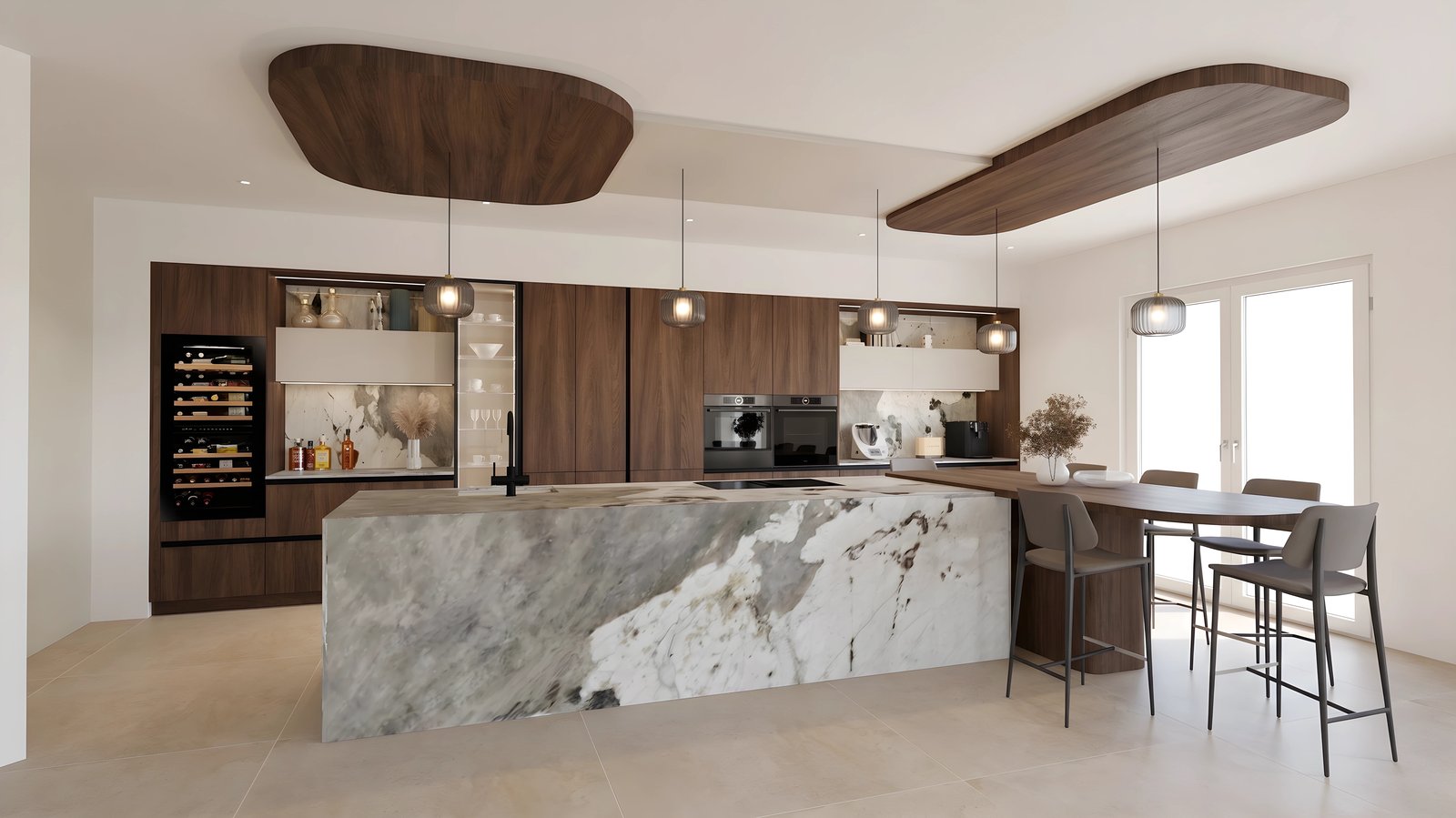 Projet signature · Îlot Patagonia & ciels boisés